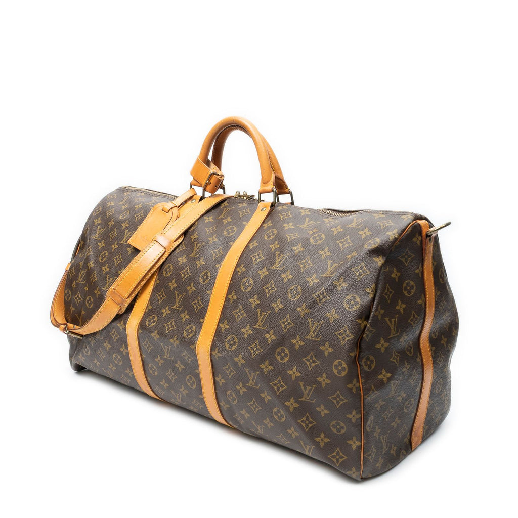 Louis Vuitton Keepall Bandouliere Brown Monogram Canvas — view 2