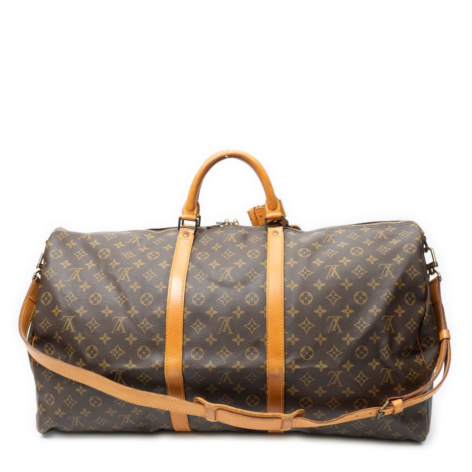 Louis Vuitton Keepall Bandouliere Brown Monogram Canvas — view 5