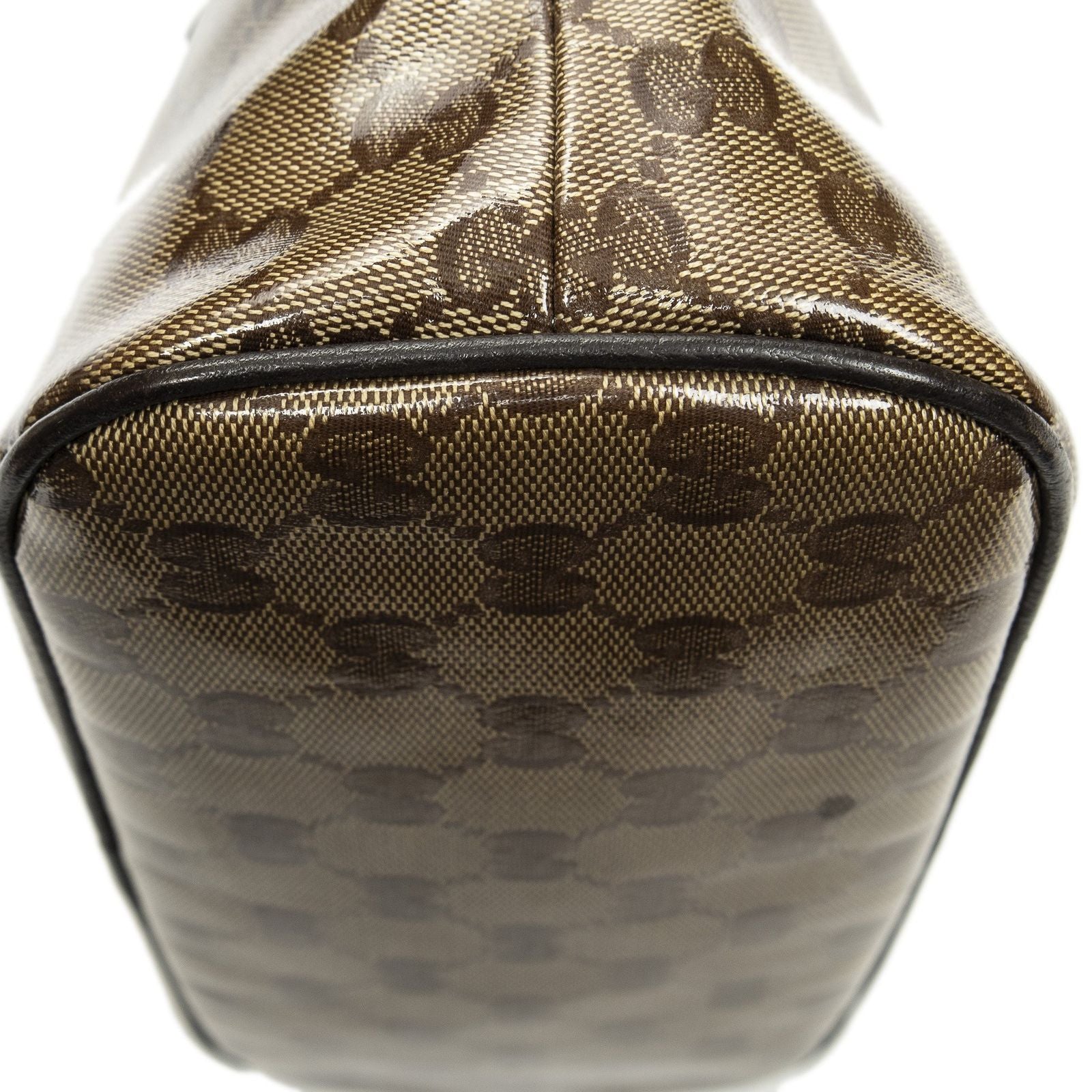 Gucci Mini Ma Si Crossbody Beige Crystal Canvas — view 8