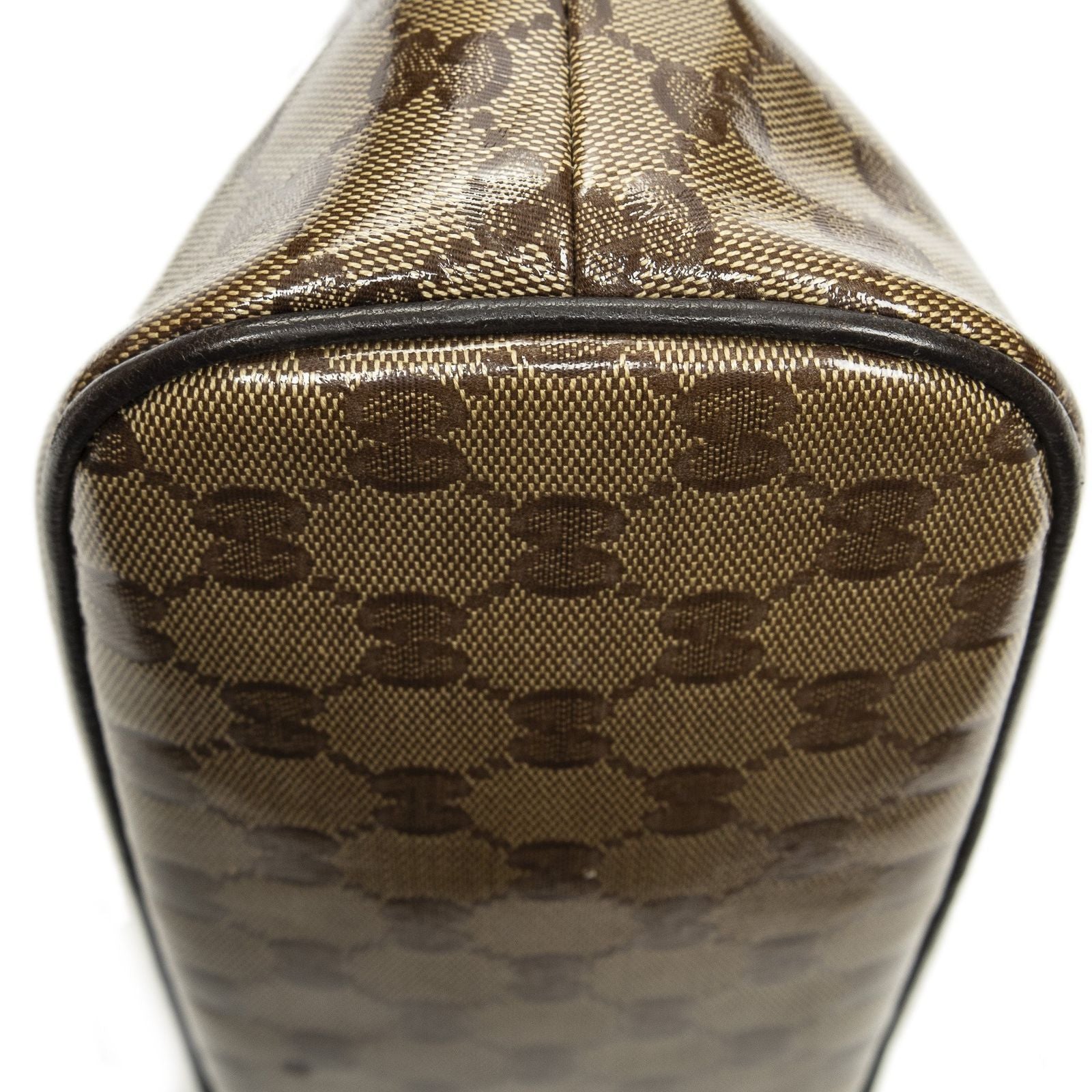 Gucci Mini Ma Si Crossbody Beige Crystal Canvas — view 7
