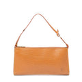 Louis Vuitton Pochette Gold Epi Handbag