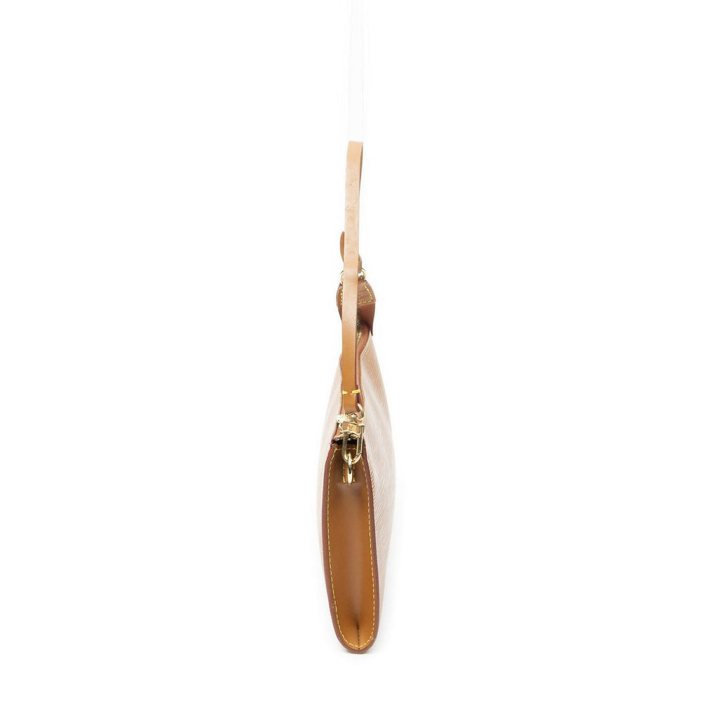 Louis Vuitton Pochette Gold Epi Handbag — view 4