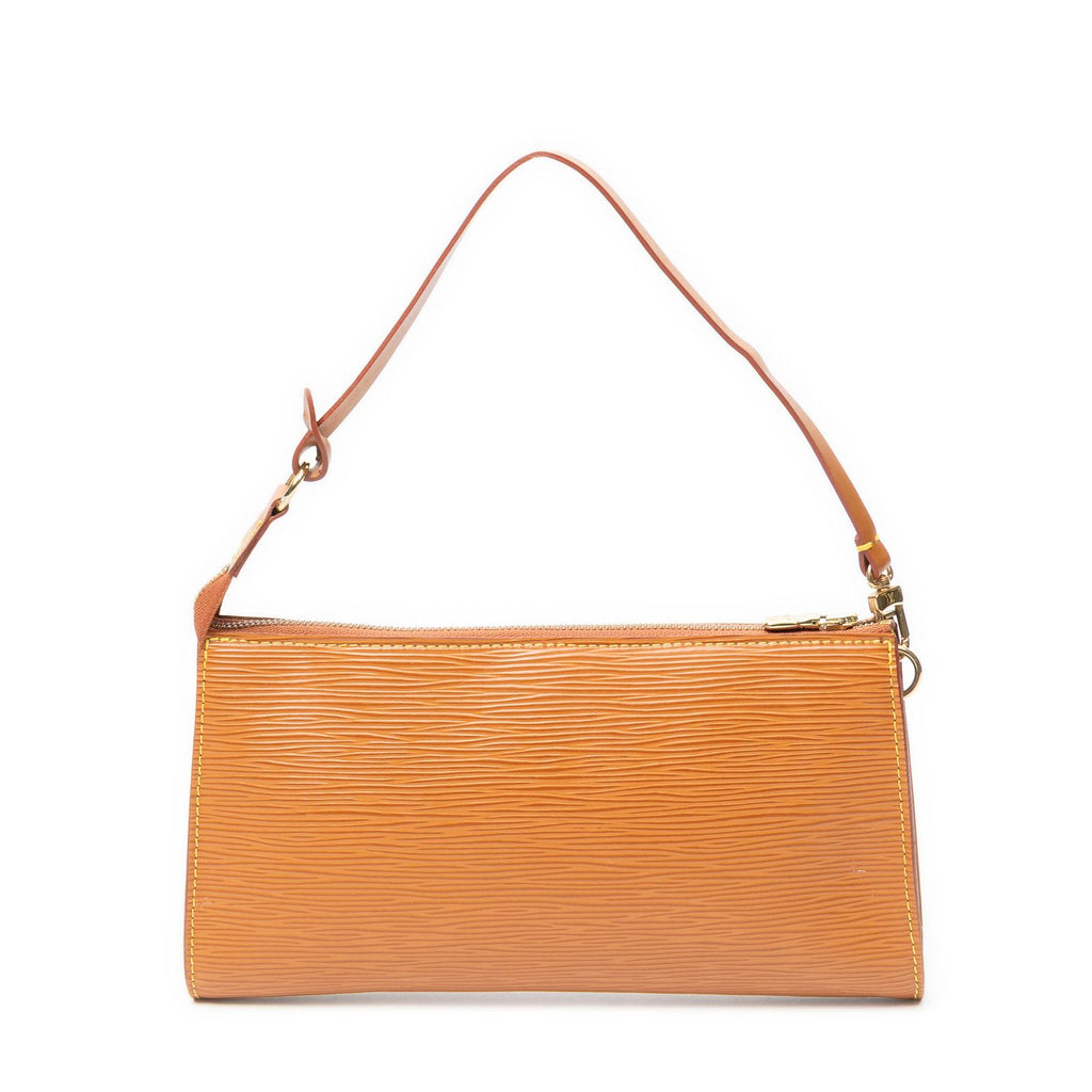 Louis Vuitton Pochette Gold Epi Handbag — view 5