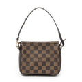 Louis Vuitton Trousse Makeup Pouch Brown Damier Ebene