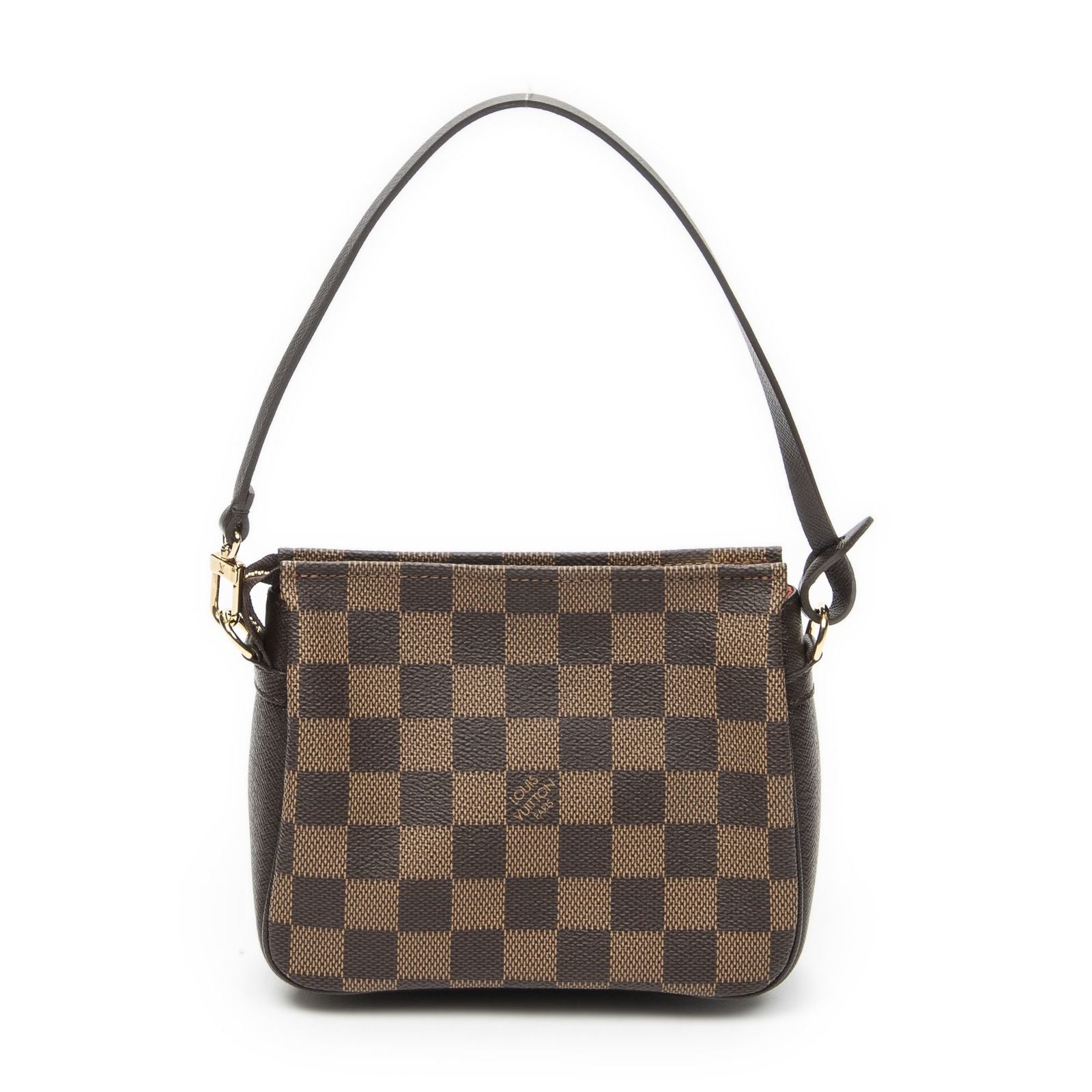 Louis Vuitton Trousse Makeup Pouch Brown Damier Ebene