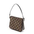 Louis Vuitton Trousse Makeup Pouch Brown Damier Ebene — view 2