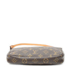 Louis Vuitton Pochette Brown Monogram Canvas Handbag — view 6