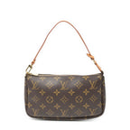 Louis Vuitton Pochette Brown Monogram Canvas Handbag — view 5