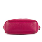 Gucci Soho Disco Pink Gray Leather Shoulder — view 6