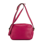 Gucci Soho Disco Pink Gray Leather Shoulder — view 4