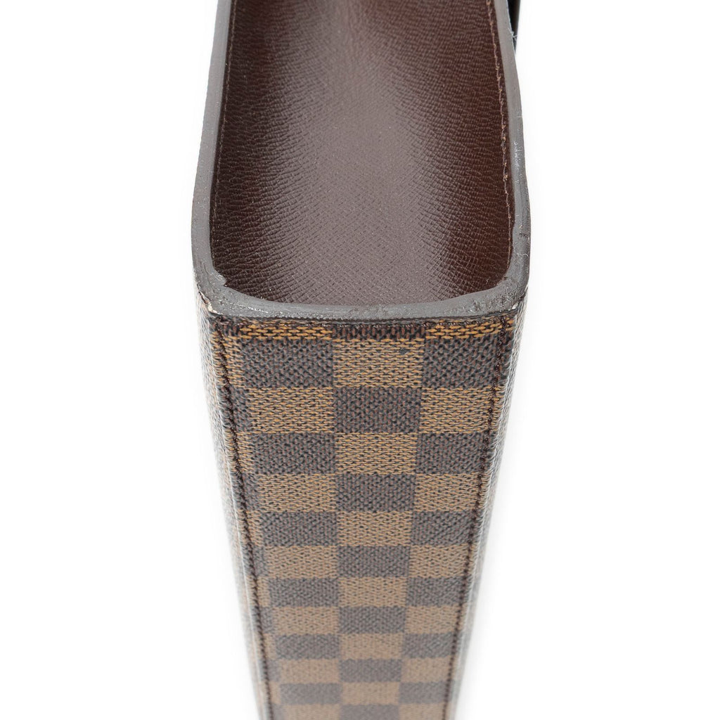 Louis Vuitton Malesherbes Brown Damier Ebene Handbag — view 8