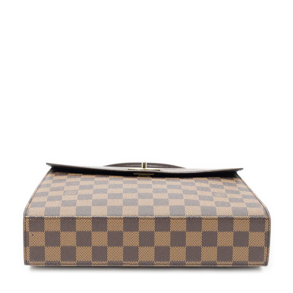 Louis Vuitton Malesherbes Brown Damier Ebene Handbag — view 6