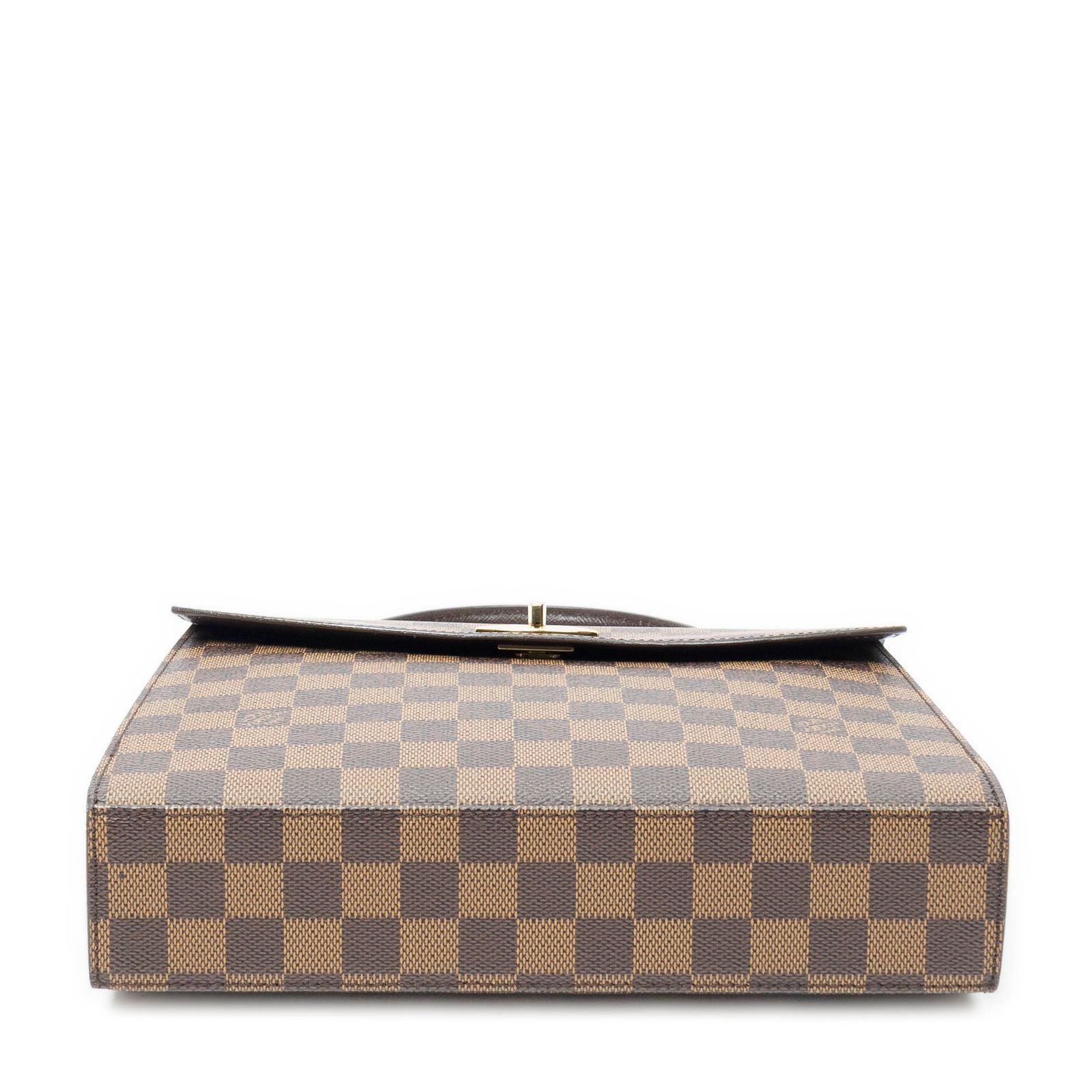 Louis Vuitton Malesherbes Brown Damier Ebene Handbag — view 6