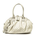 Gucci Midi Amsu Key Boston Ivory Guccissima Shoulder