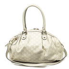 Gucci Midi Amsu Key Boston Ivory Guccissima Shoulder — view 5