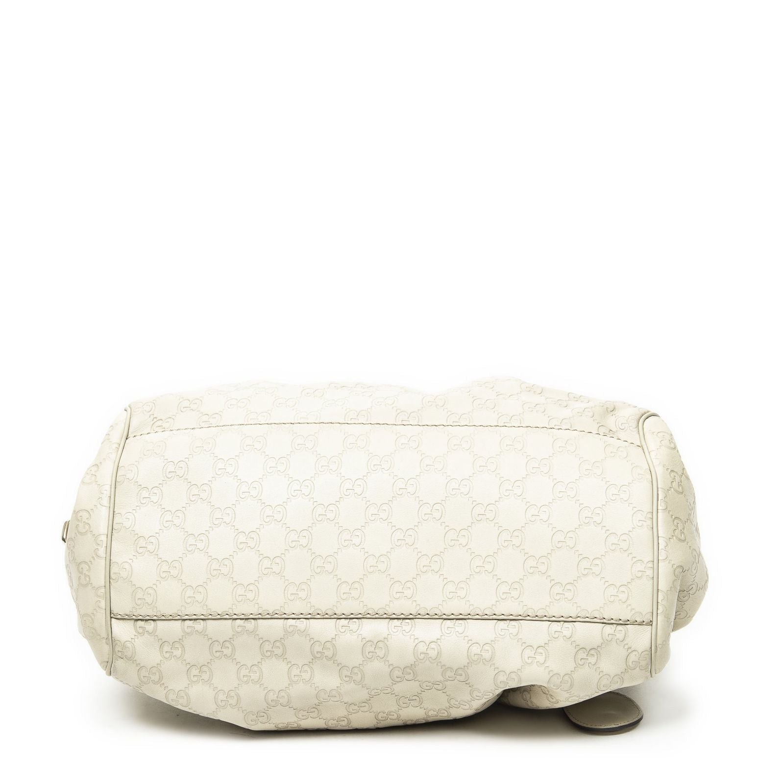Gucci Midi Amsu Key Boston Ivory Guccissima Shoulder — view 6