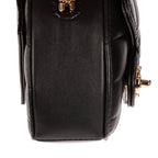 Chanel Heart Belt Bag Black Quilted Lambskin Leather — view 8