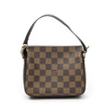 Louis Vuitton Trousse Makeup Pouch Brown Damier Ebene