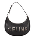 Celine Medium Studded Ava Black Calfskin Shoulder