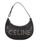 Celine Medium Studded Ava Black Calfskin Shoulder