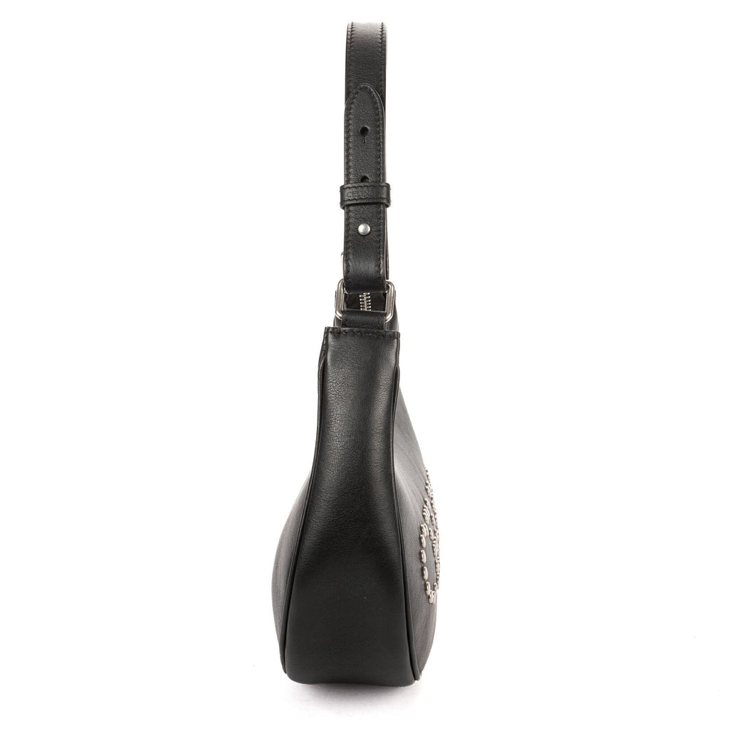 Celine Medium Studded Ava Black Calfskin Shoulder — view 4
