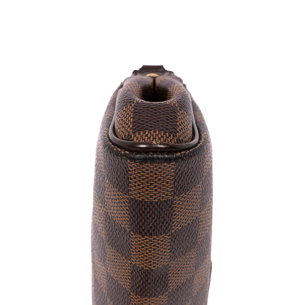 Louis Vuitton Envelope Puclutch Crossbody Brown Damier Ebene — view 8