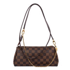 Louis Vuitton Envelope Puclutch Crossbody Brown Damier Ebene — view 5