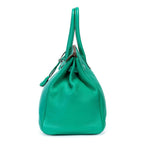 Hermes Birkin Retourne Mint Green Clemence Leather — view 3