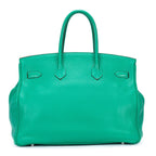 Hermes Birkin Retourne Mint Green Clemence Leather — view 5