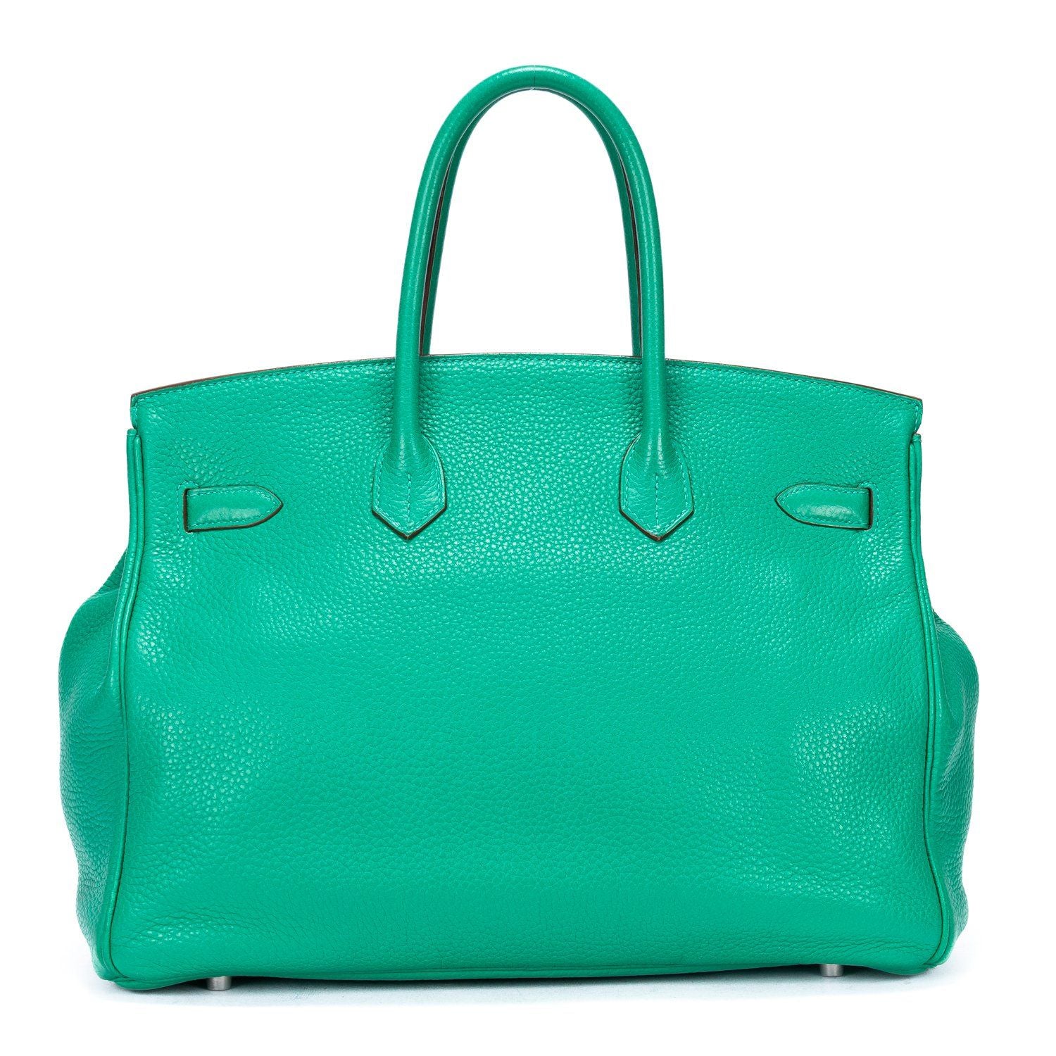 Hermes Birkin Retourne Mint Green Clemence Leather — view 5
