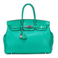Hermes Birkin Retourne Mint Green Clemence Leather