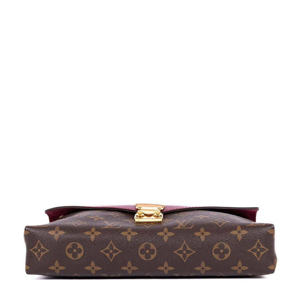 Louis Vuitton Pallas Brown Gandhi Monogram Canvas Handbag — view 6