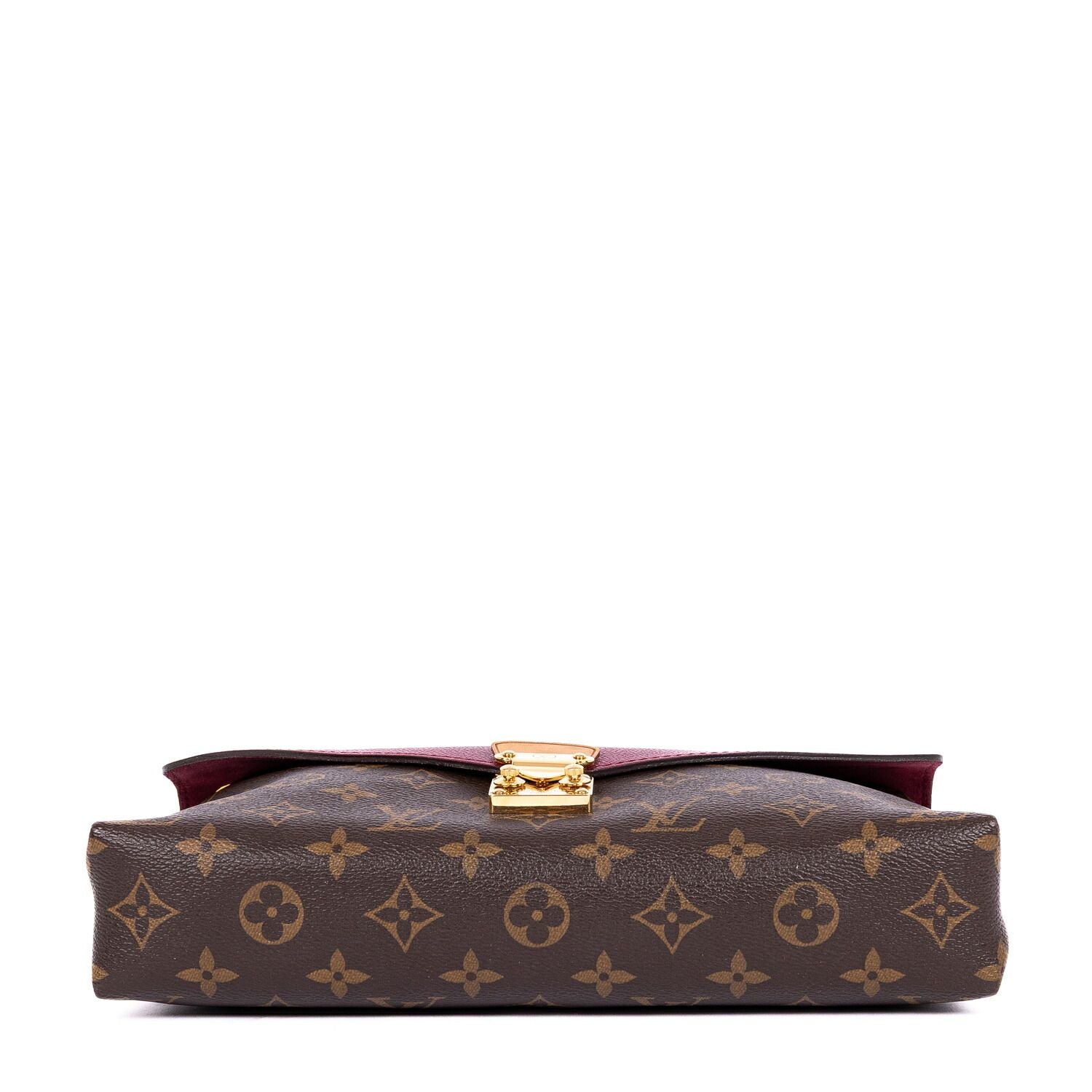 Louis Vuitton Pallas Brown Gandhi Monogram Canvas Handbag — view 6