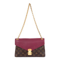 Louis Vuitton Pallas Brown Gandhi Monogram Canvas Handbag