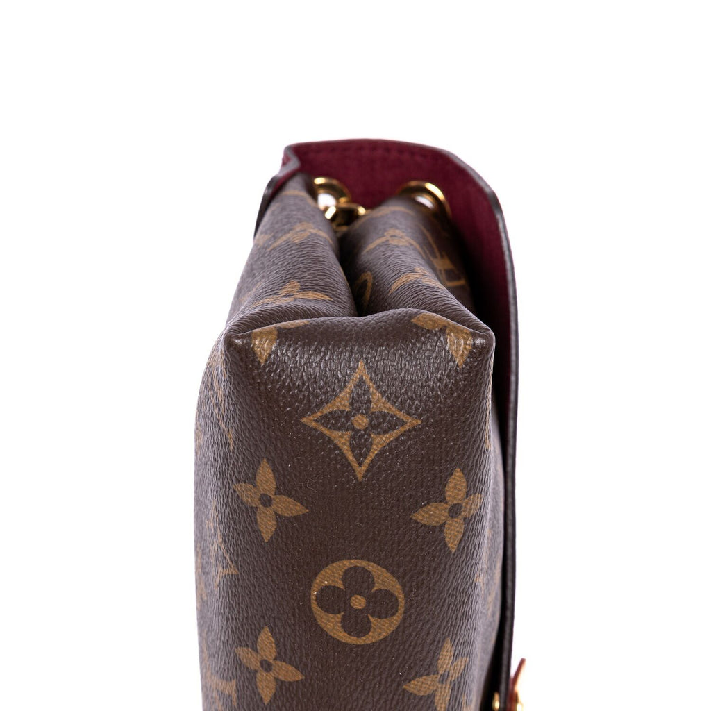 Louis Vuitton Pallas Brown Gandhi Monogram Canvas Handbag — view 8