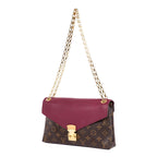 Louis Vuitton Pallas Brown Gandhi Monogram Canvas Handbag — view 2