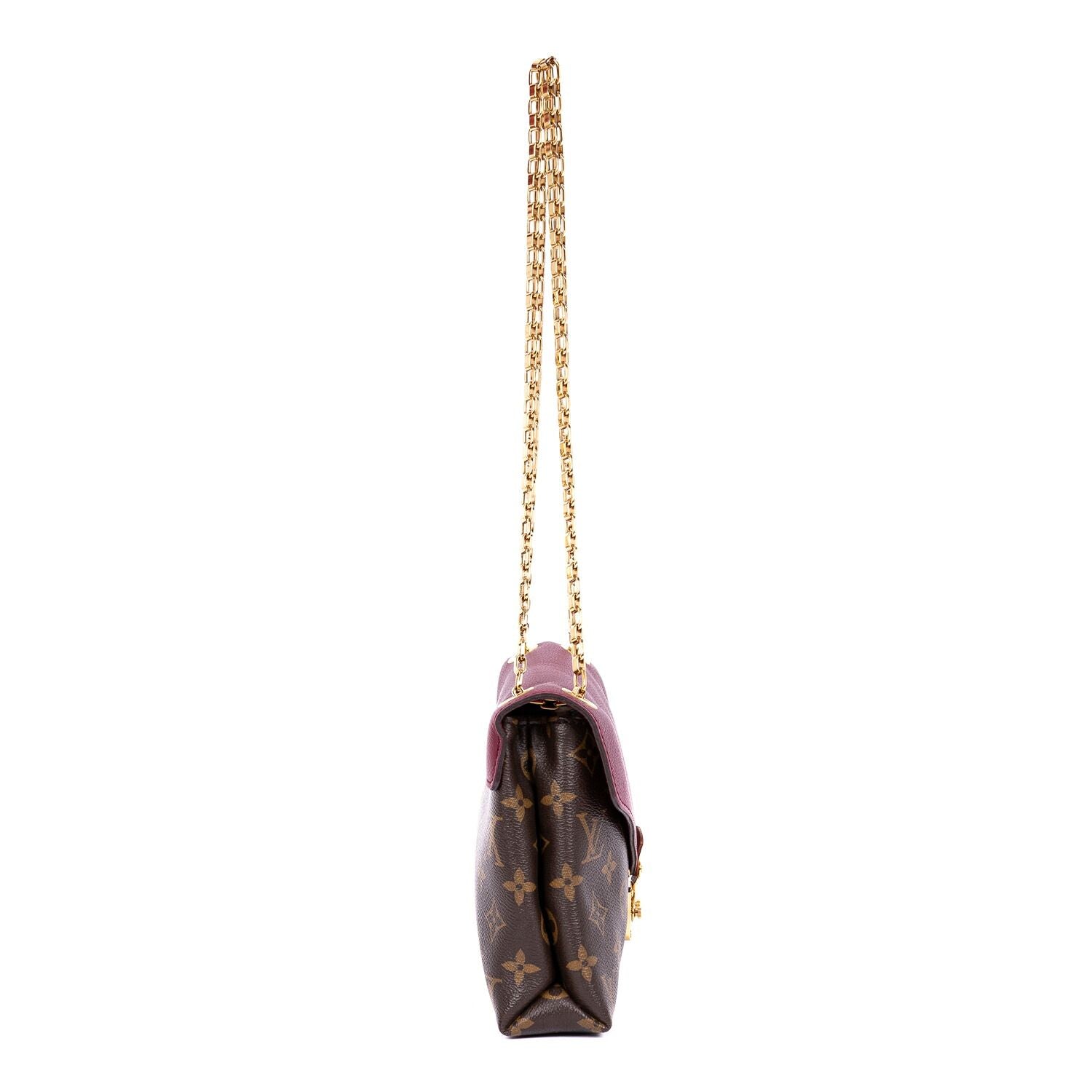 Louis Vuitton Pallas Brown Gandhi Monogram Canvas Handbag — view 4