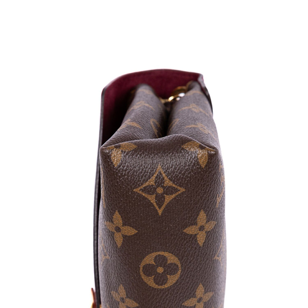 Louis Vuitton Pallas Brown Gandhi Monogram Canvas Handbag — view 7