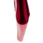 Saint Laurent Line Clutch Pink Calfskin Leather — view 8