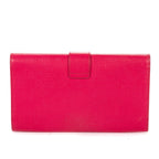 Saint Laurent Line Clutch Pink Calfskin Leather — view 5