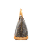 Louis Vuitton Alma Brown Monogram Canvas Handbag — view 3