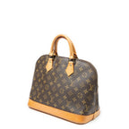 Louis Vuitton Alma Brown Monogram Canvas Handbag — view 2