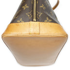 Louis Vuitton Alma Brown Monogram Canvas Handbag — view 7