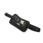 Celine Double Pocket Waist Bag Black Macadamia Canvas — view 2