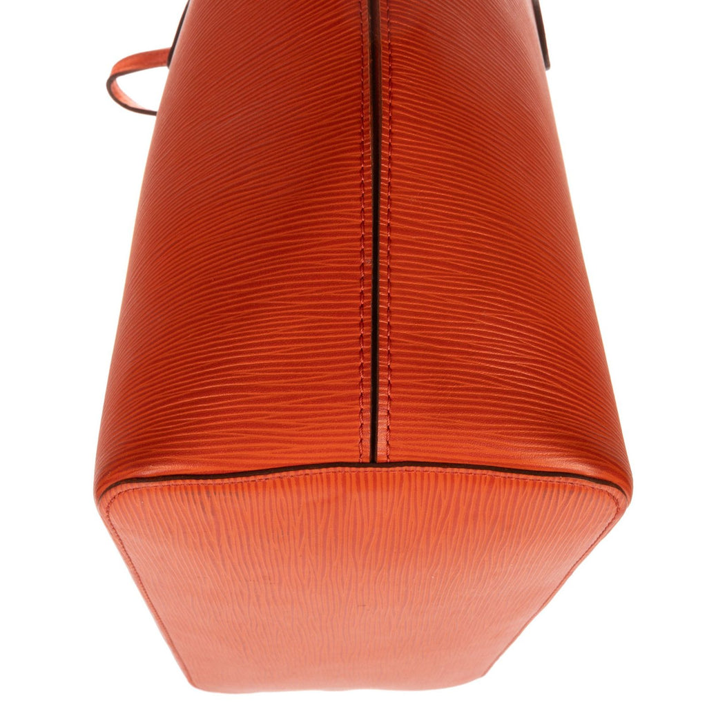 Louis Vuitton Neva Full Orange Epi Shoulder — view 8