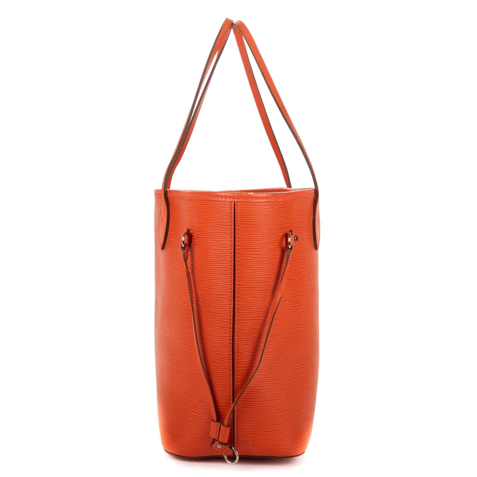 Louis Vuitton Neva Full Orange Epi Shoulder — view 4