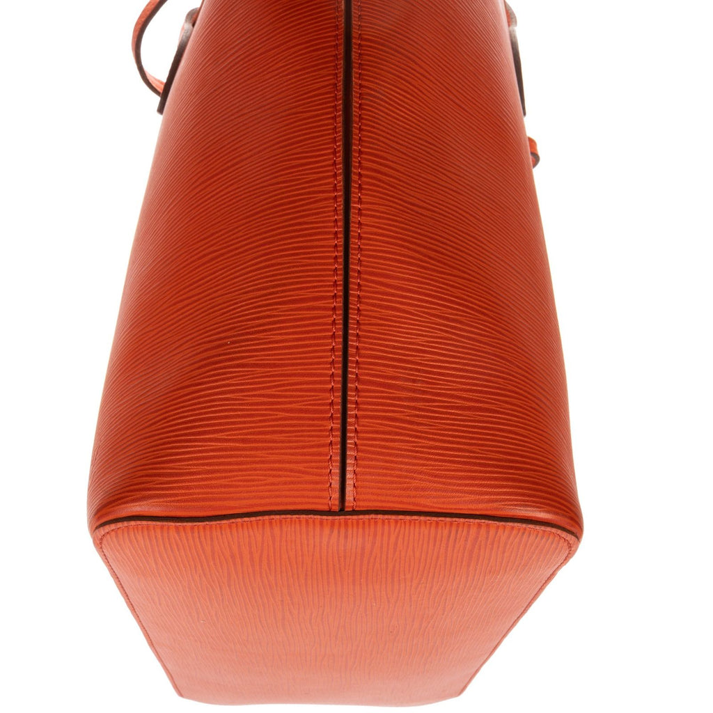 Louis Vuitton Neva Full Orange Epi Shoulder — view 7