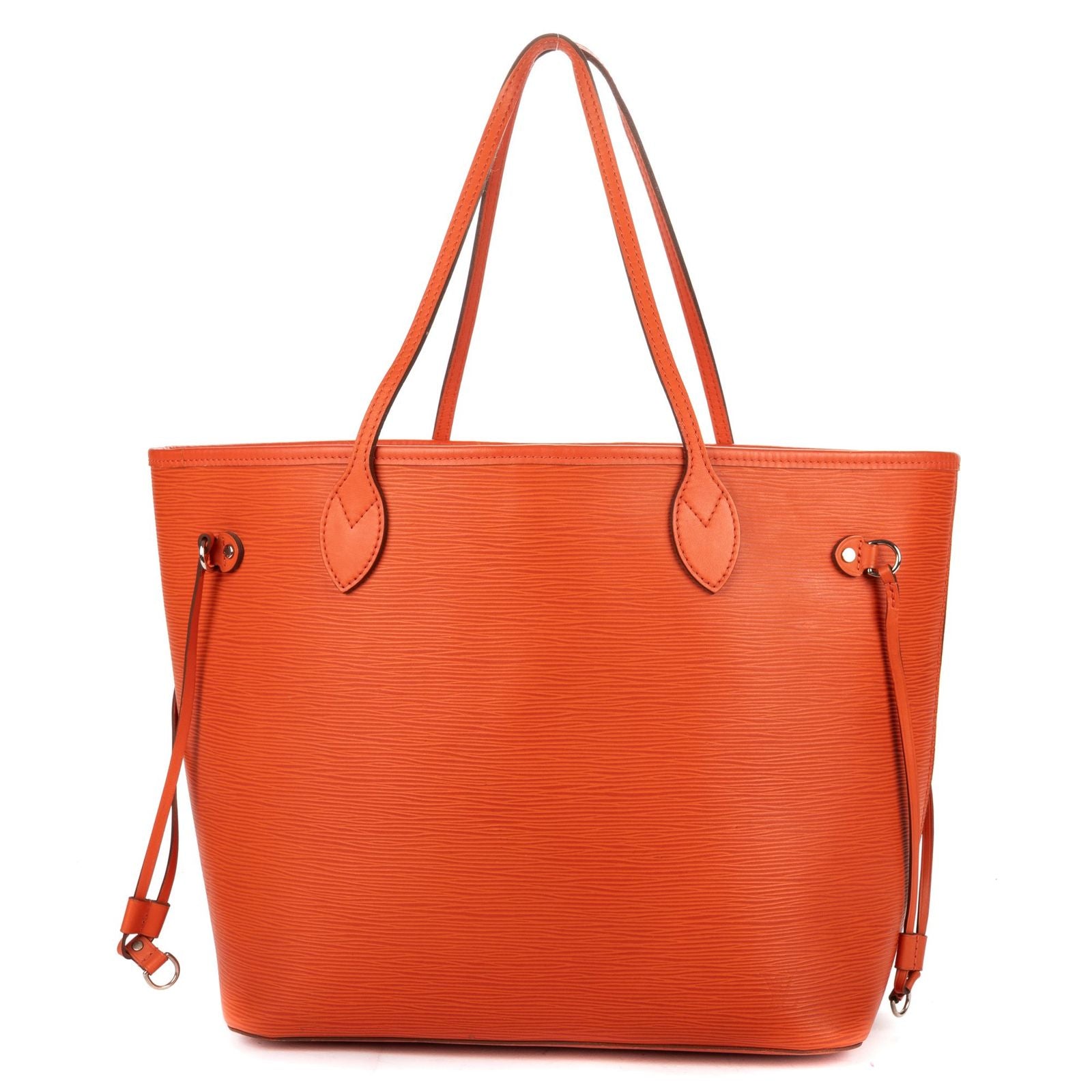 Louis Vuitton Neva Full Orange Epi Shoulder — view 5
