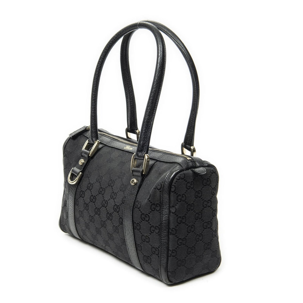 Gucci Abbey Boston Black GG Canvas Shoulder — view 2