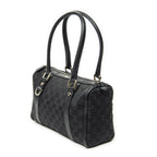Gucci Abbey Boston Black GG Canvas Shoulder — view 2